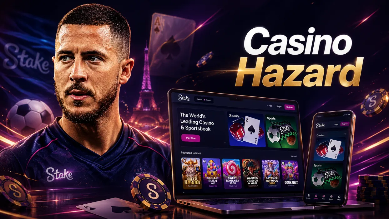 Casino Eden Hazard pour Fans de Foot avec Bonus et Accès Mobile